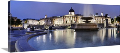 UK, England, London, Trafalgar Square, Great Britain, National Gallery