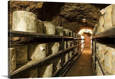 UK, England, Somerset, Great Britain, Wells, Wookey Hole Caves, typical cheese