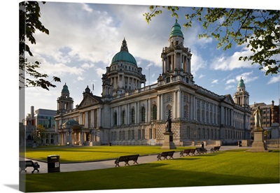 UK, Northern Ireland, Great Britain, Belfast, City Hall