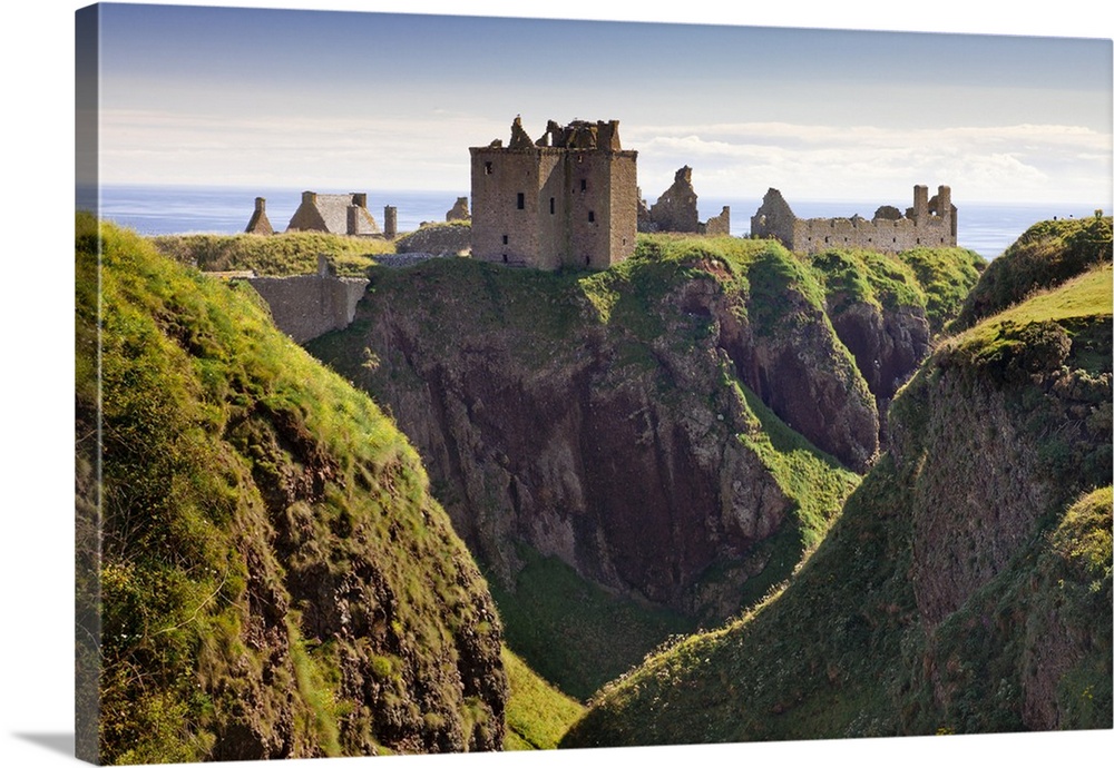 UK, Scotland, Great Britain, North sea, Aberdeenshire, Dunnottar castle