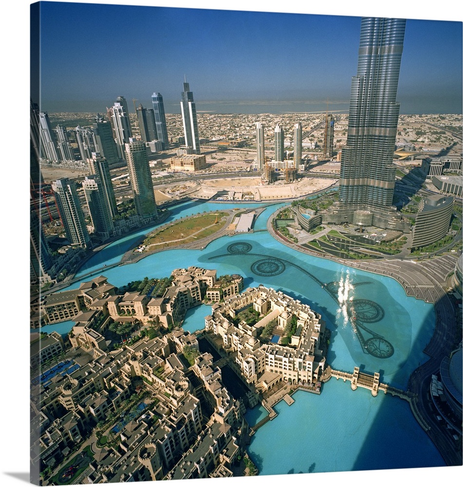 United Arab Emirates, Dubai, Middle East, Gulf Countries, Arabian peninsula, Dubai City, Burj Khalifa and Downtown Dubai