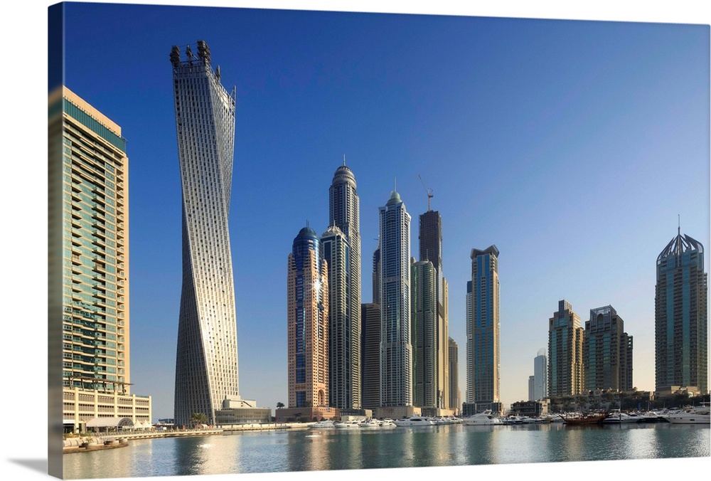 United Arab Emirates, Dubai, Dubai City, Arab states of the Persian Gulf, Dubai Marina.