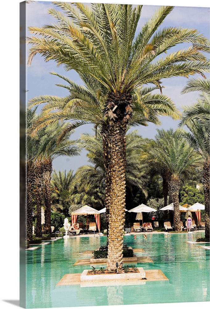 United Arab Emirates, Dubai, Dubai City, Dubai Marina quarter, One and Only Royal Mirage Resort, swimming pool