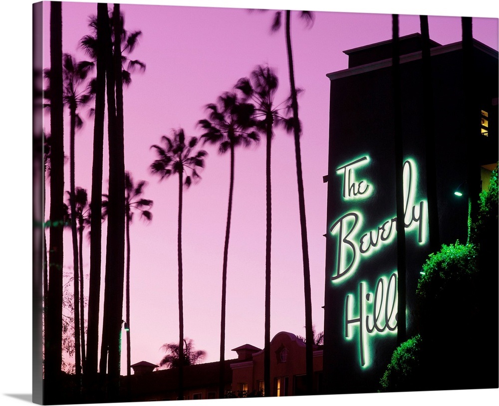 United States, California, Los Angeles, Beverly Hills Hotel Wall Art