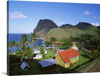 United States, Hawaii, Maui island, Kahakuloa village