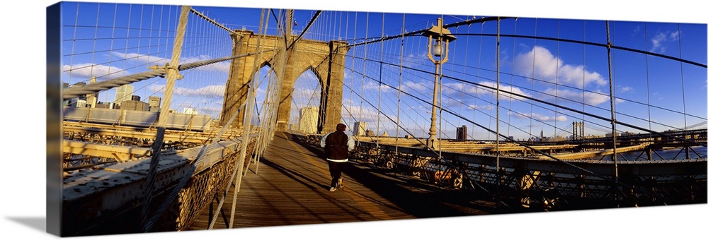 United States, New York, Brooklyn Bridge