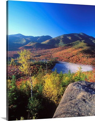 United States, New York State, Adirondacks, Landscape on Mount Jo