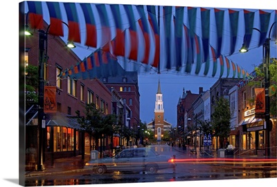 United States, Vermont, Burlington, Church street