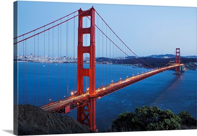 USA, California, San Francisco, Golden Gate Bridge, Pacific ocean