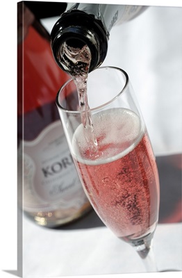 USA, California, Sonoma, Californian Champagne at Korbel Winery