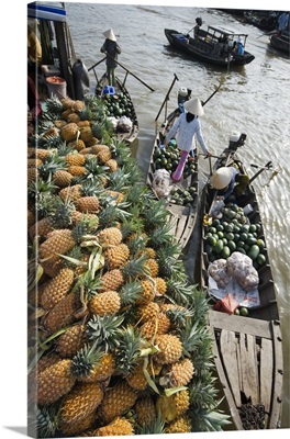 Vietnam, South region, Cai Rang, Southeast Asia, Mekong Delta, floating market