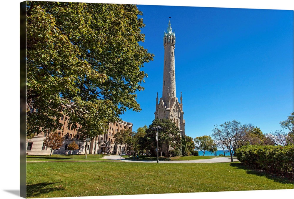 Wisconsin, Milwaukee, North Point Water Tower (1.871)