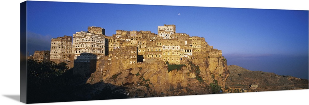 Yemen, Manakha, Al Hajjarah, Djebel Haraz, Al Hajjarah village