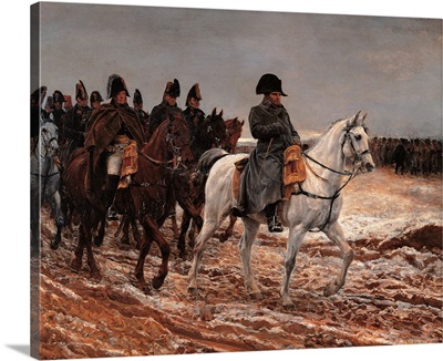 1814 Campaign for France, by Jean-Louis-Ernest Meissonier, 1864. Musee d'Orsay, Paris