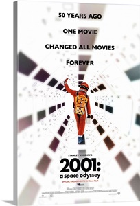 2001: A Space Odyssey, US Poster For 2018 Re-Release, 1968 image thumbnail
