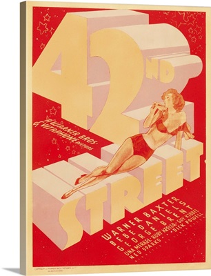 42nd Street - Vintage Movie Poster