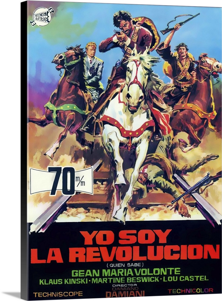A Bullet For The General, (aka El Chuncho, Quien Sabe?, aka Yo Soy La Revolucion), From Left: Lou Castel, Gian Maria Volon...