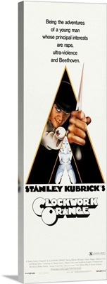 A Clockwork Orange - Vintage Movie Poster