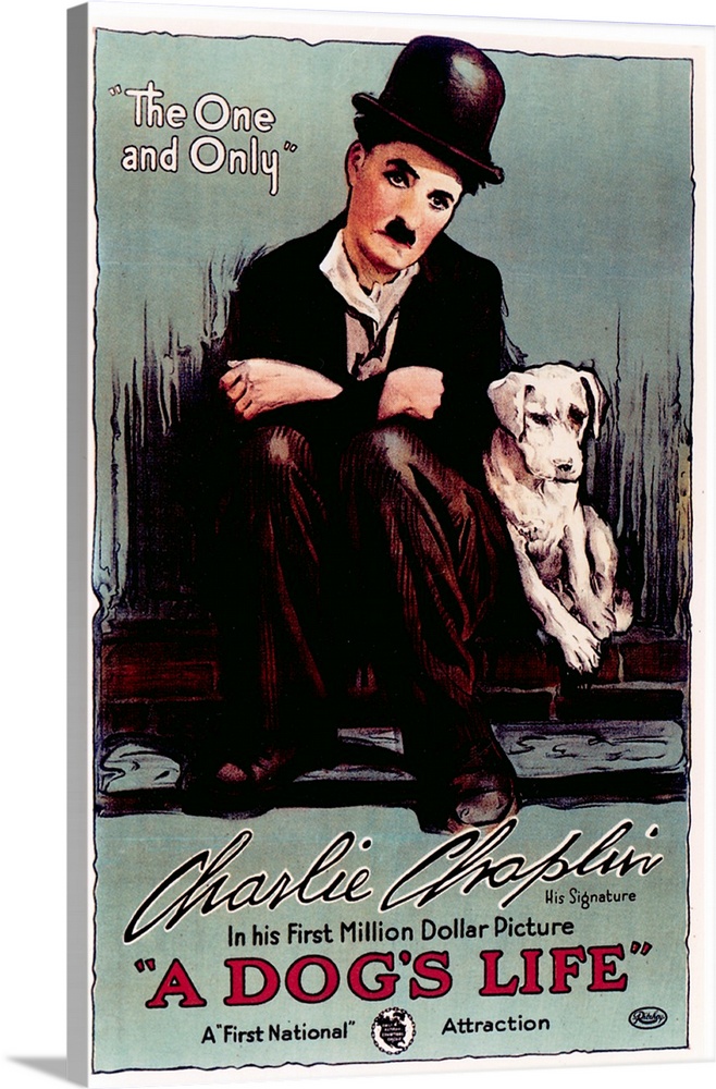 A Dog's Life, Charlie Chaplin, 1918.