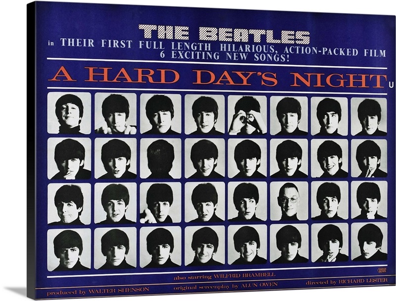 A Hard Day's Night, 1964 Great Big Canvas