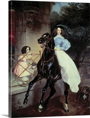 A Rider. Foster Children of Countess Yu, 1832