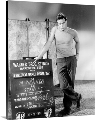 A Streetcar Named Desire, Marlon Brando, Costume Test, August 9, 1950
