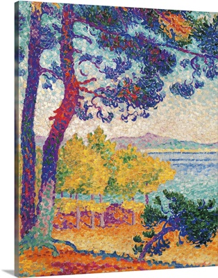 Afternoon at Pardigon, by Henri-Edmond Cross, 1907. Musee d'Orsay, Paris, France