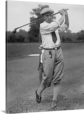 American professional golfer Leo Harvey Diegel in 1921