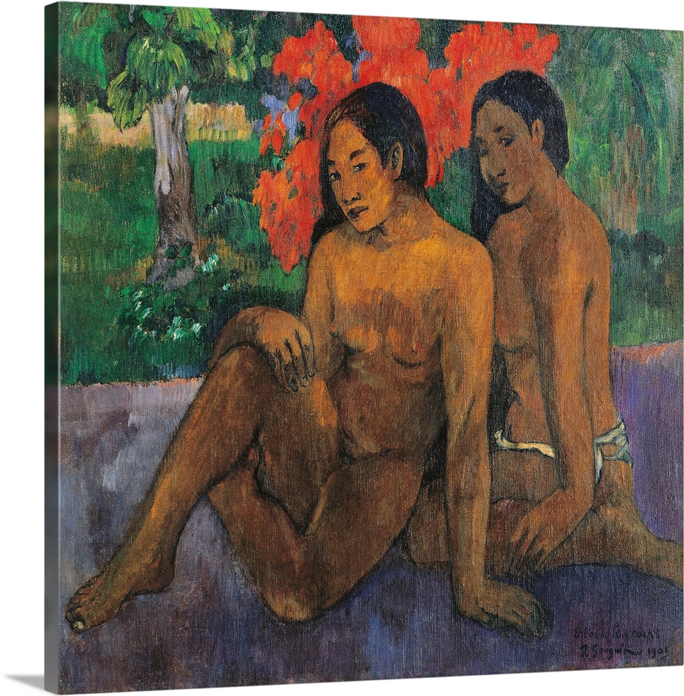 And the Gold of Their Bodies, by Paul Gauguin, 1901, 20th Century, oil on canvas, cm 67 x 79 - France, Ile de France, Pari...