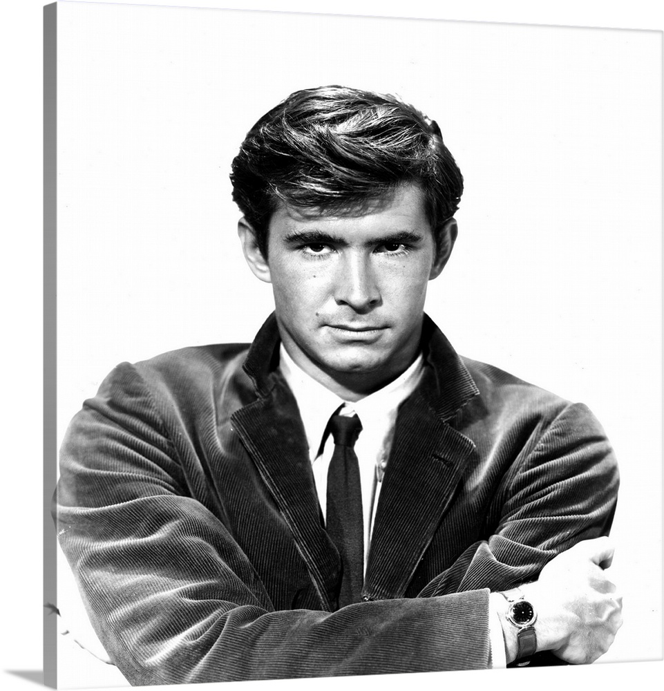 Anthony Perkins - Vintage Publicity Photo Wall Art, Canvas Prints ...