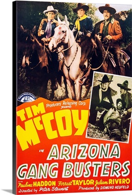 Arizona Gang Busters, US Poster Art, 1940