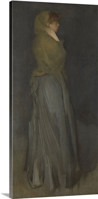 Arrangement in Yellow and Gray: Effie Deans, by James McNeill Whistler, c. 1876-78