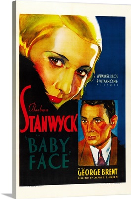 Baby Face - Vintage Movie Poster