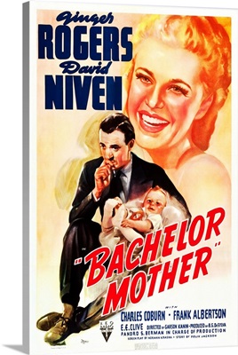 Bachelor Mother, US Poster Art, 1939