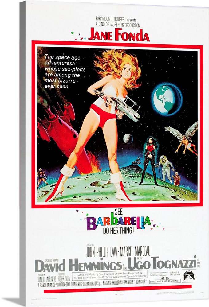 Barbarella - Vintage Movie Poster