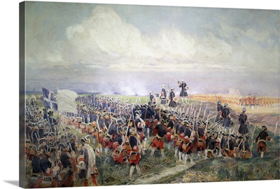 Battle of Fontenoy, 1745, Battle of Fontenoy, By Edouard Detaille, c. 1870-1912