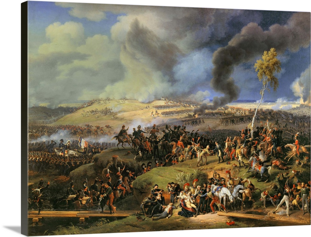 1362 , Louis Francois Lejeune (1775-1848), French School. Battle of Moscow, September 7th, 1812. 1822. Oil on canvas.