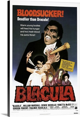 Blacula - Vintage Movie Poster