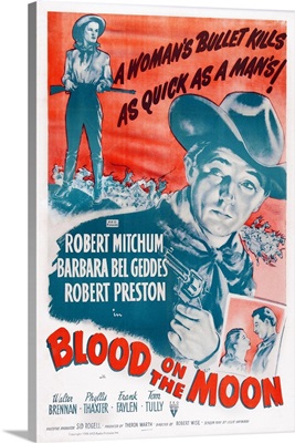 Blood On The Moon, US Poster Art, 1948