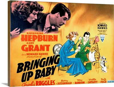Bringing Up Baby - Vintage Movie Poster