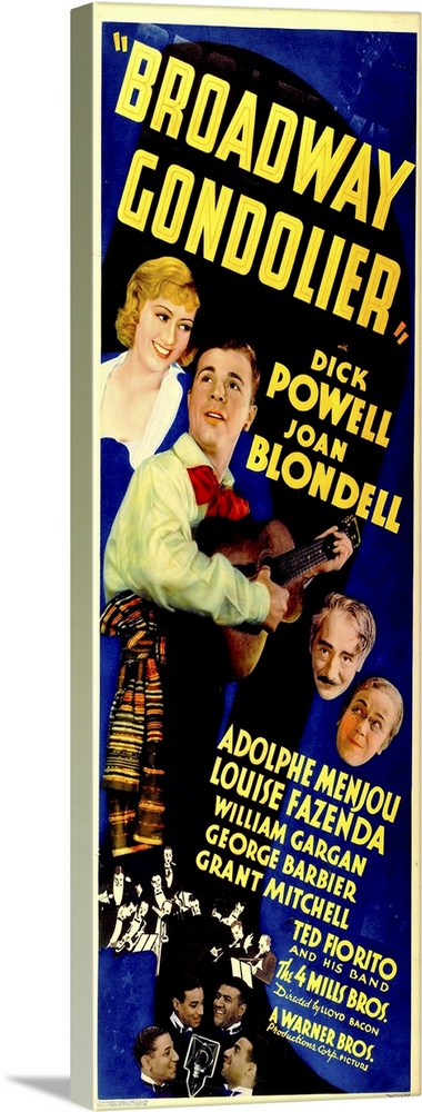 Broadway Gondolier - Vintage Movie Poster