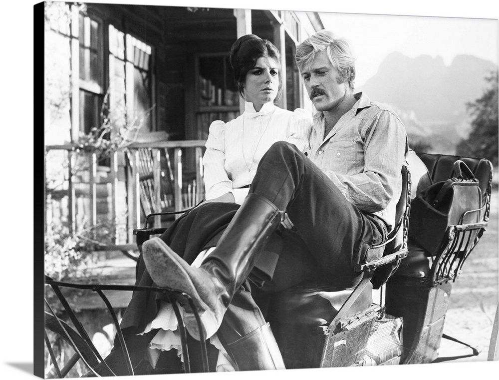 BUTCH CASSIDY AND THE SUNDANCE KID, from left: Katharine Ross, Robert Redford, 1969.