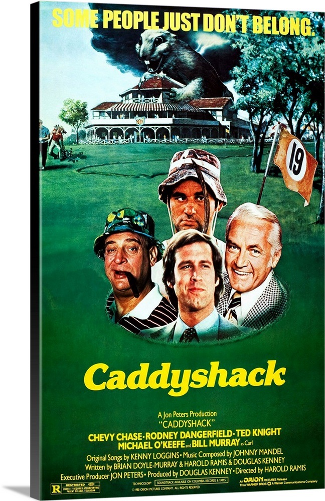 Caddyshack Wall Art, Canvas Prints, Framed Prints, Wall Peels Great