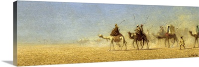 Caravan Crossing the Desert
