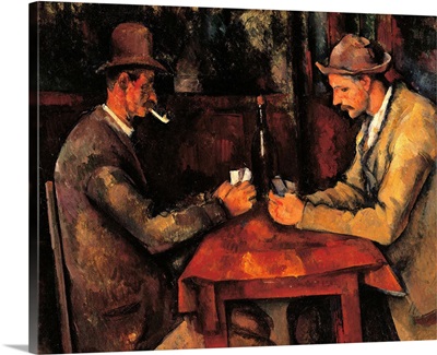 Card Players, by Paul Cezanne, ca. 1890-1892. Musee d'Orsay, Paris, France