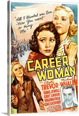 Career Woman - Vintage Movie Poster