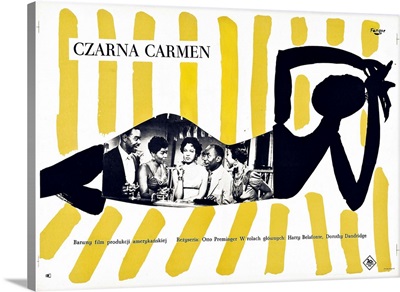 Carmen Jones, Polish Poster, 1954