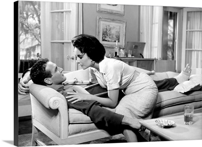 Cat On A Hot Tin Roof, Paul Newman, Elizabeth Taylor, 1958