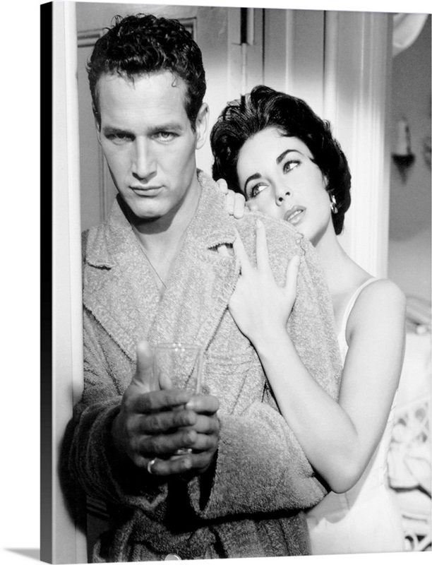 Cat On Hot Tin Roof, From Left, Paul Newman, Elizabeth Taylor, 1958 ...