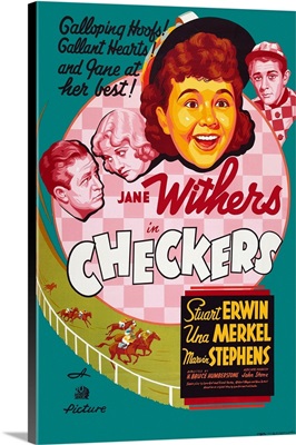 Checkers, Poster Art, 1937